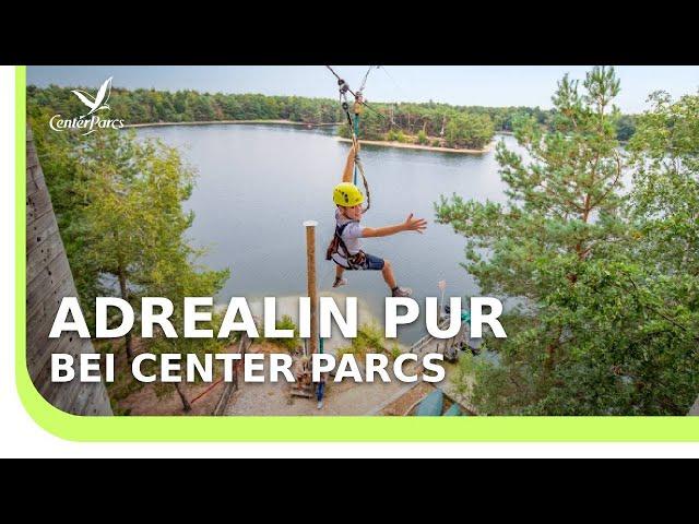 Von Wassersport bis Abenteuerurlaub im Center Parcs Ferienpark