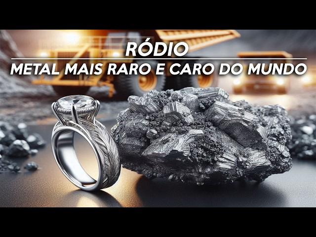 ESSE é o METAL mais CARO do MUNDO! Conheça o RÓDIO, o METAL MAIS CARO que o OURO!