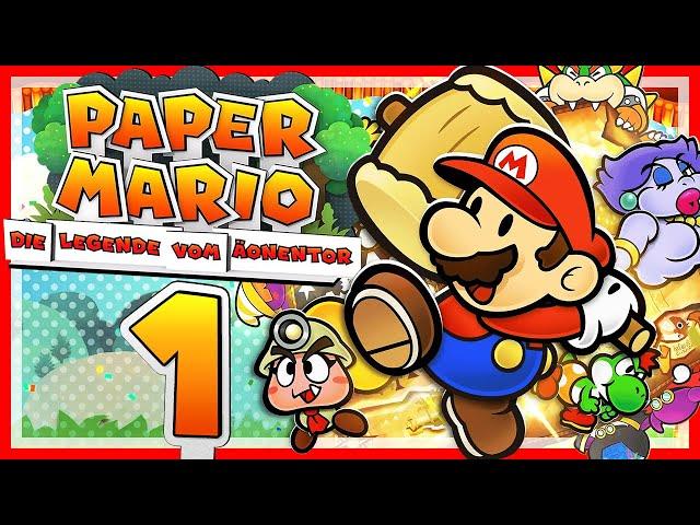 PAPER MARIO: DIE LEGENDE VOM ÄONENTOR # 01 ️ Paper Mario 2 in High Definition!