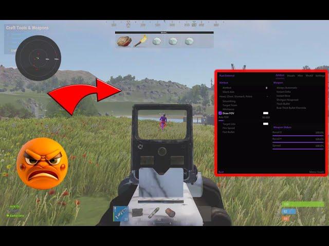 How a Solo Rust CHEATER Controls server filled with Clans...