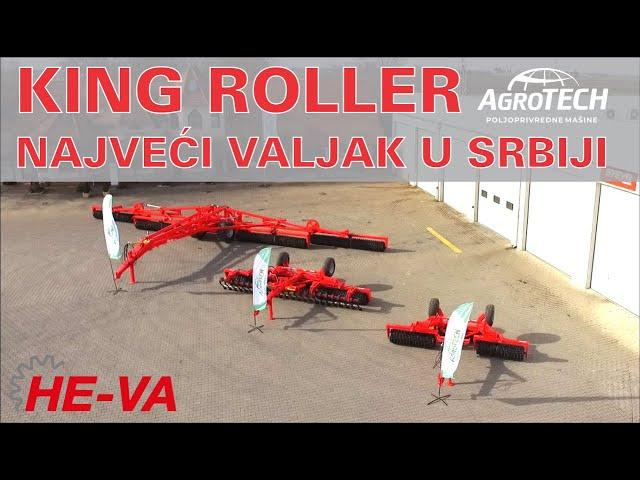 AgroTECH: He-Va King Roller NAJVEĆI VALJAK U SRBIJI