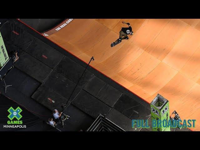 The Real Cost Skateboard Big Air: FULL BROADCAST | X Games Minneapolis 2019