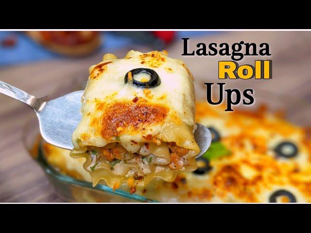 Lasagna Roll Ups Recipe By Rahi Cooks | Chicken Lasagna Roll Ups Recipe | Easy & Quick | Rahi Cooks