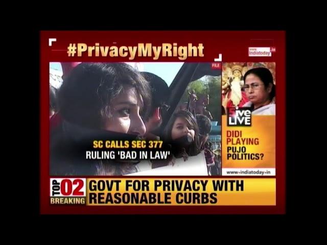 Section 377 Under Lens After Supreme Court Verdict On Privacy