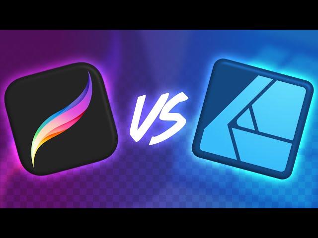 Procreate vs Affinity Designer 2.5 What's the Difference?