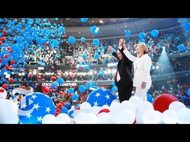 Hillary Clinton Basks in Historic Moment | Democratic Convention | The New York Times