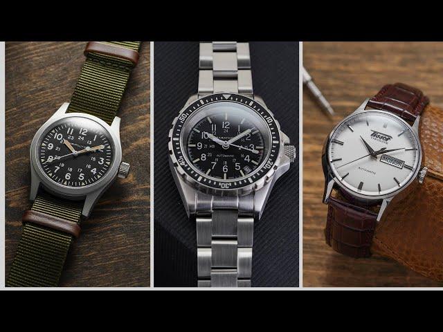 The BEST Swiss Watches Under $1,000 - 14 Watches from Tissot, Hamilton, Doxa, Marathon, and MORE