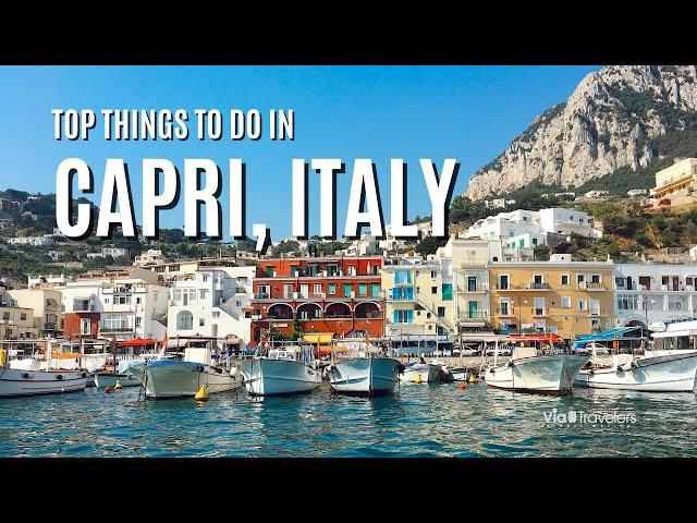 Top 10 Things to Do in Capri, Italy - Travel Guide [4K HD]