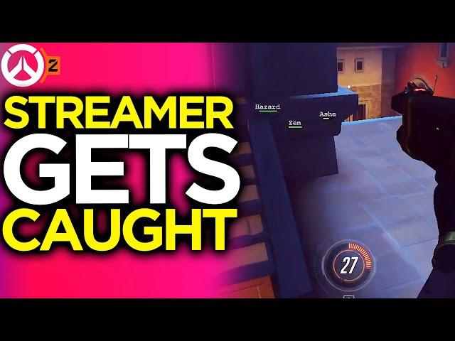 Streamer Forgot His Wallhack ON And Started Streaming! - Overwatch 2