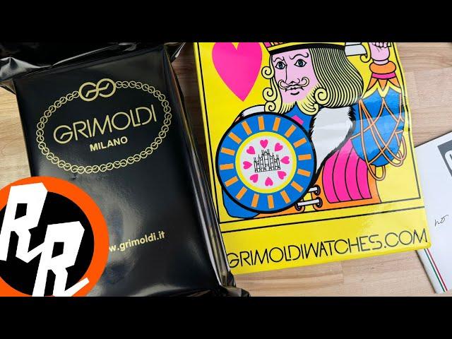 Unboxing Grimoldi Squale 1521 Limited Edition