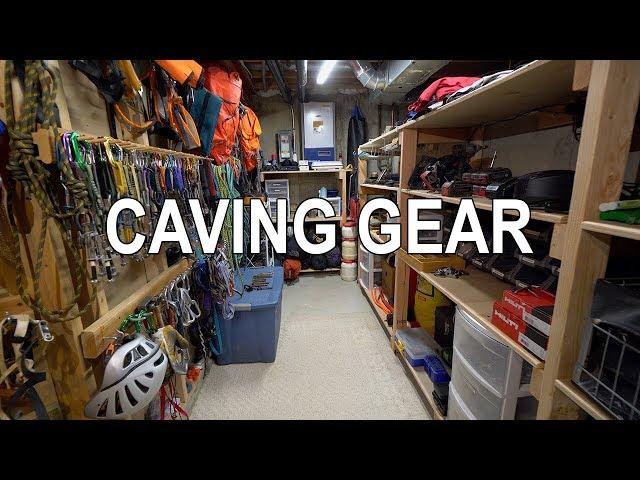 Cave Gear Storage Room Tour