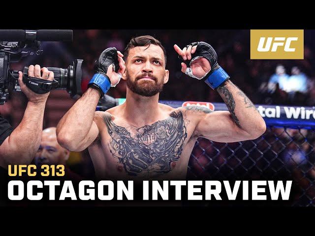 Mauricio Ruffy Octagon Interview | UFC 313