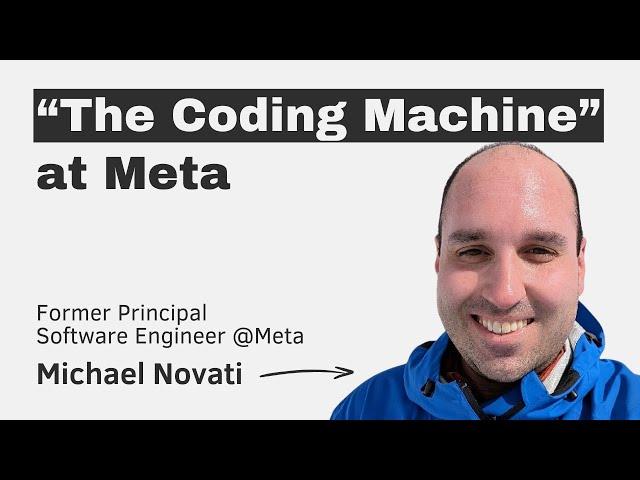 “The Coding Machine” at Meta – with Michael Novati