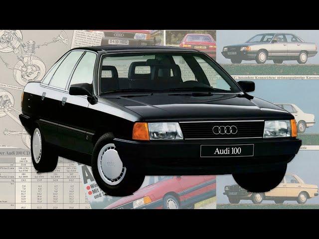 Audi 100 C3: Unveiling its Legacy - AERODYNAMICS and US SCANDAL of the 1980s • Auto History