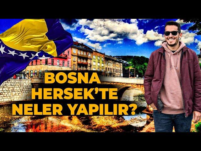 SARAYBOSNA, BÖREK VE FİYATLAR (Yürüyerek Bosna'yı Gezdim!) #32