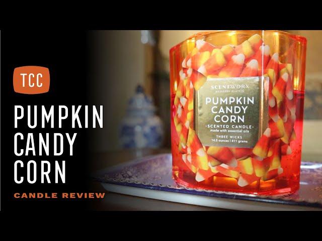 Pumpkin Candy Corn Candle Review - ScentWorx by Harry Slatkin