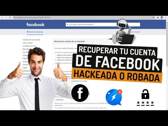 Método DEFINITIVO para RECUPERAR tu cuenta de FACEBOOK