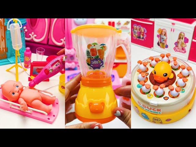 Satisfying with Unboxing & Review Miniature Kitchen Set Toys Cooking Video | ASMR Videos no music