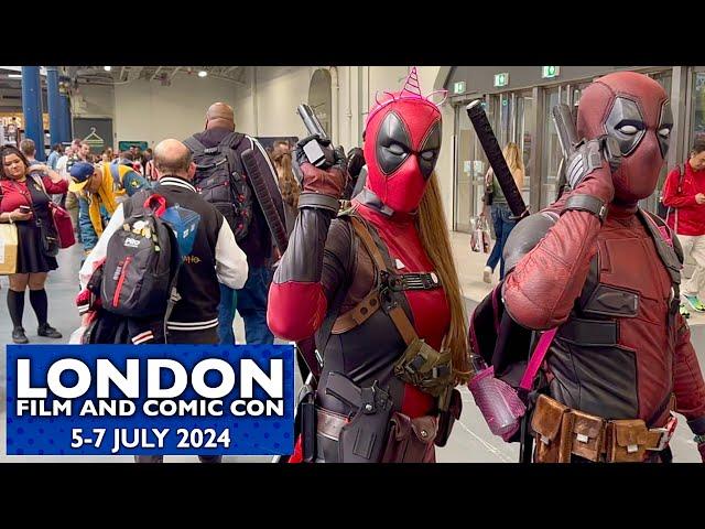 London Film & Comic Con - July 2024 | Cosplay & VLOG | Comic Con | LFCC