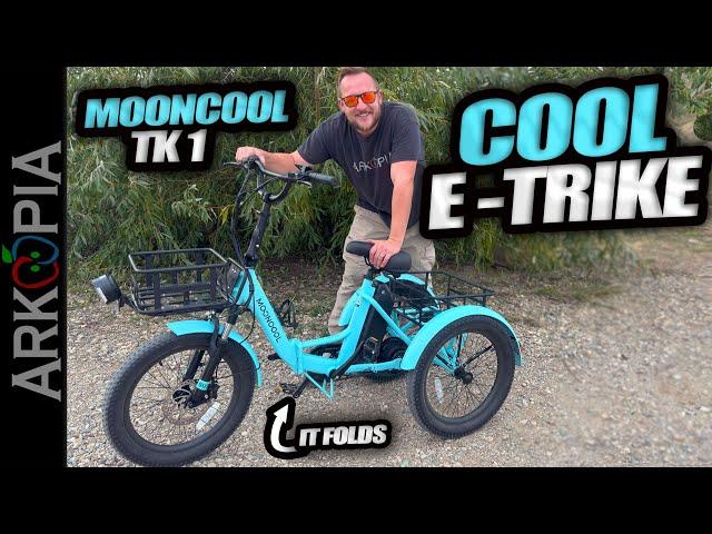 This e-Trike is Awesome - Mooncool TK1 Folding Electric Trike