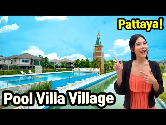 Venice Style in Thailand??? Touring a 4Bedroom Pattaya Pool Villa Home