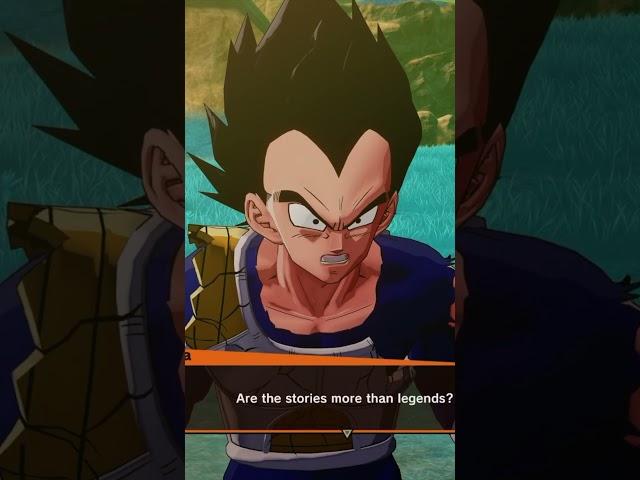 Vegeta shocked by Goku’s new power level #vegeta #goku #dbz #dragonball #gamer #anime #edit #ps5 #ps