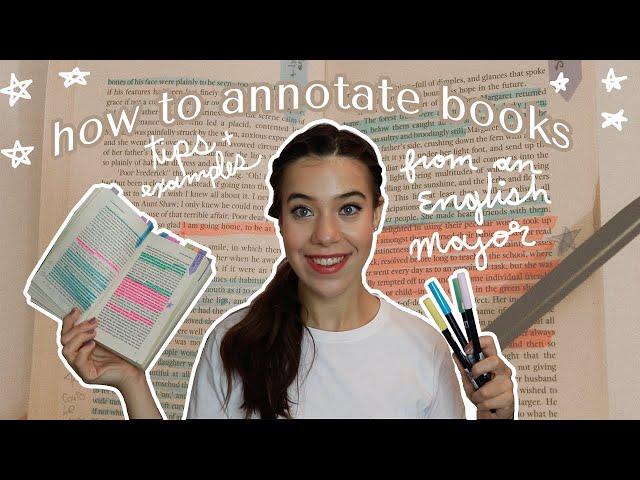 How to Annotate Books for School | 3 different ways with tips and examples