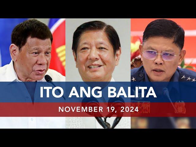 UNTV: Ito Ang Balita | November 19, 2024