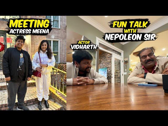 Meeting Actress Meena at Nepoleon Sir House - Irfan's View