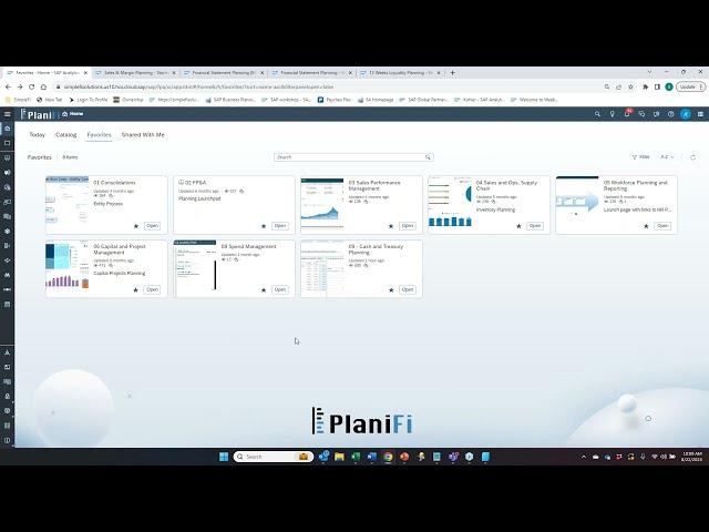 PlaniFi Webinar  Planning and Consolidations Overview   August 22nd