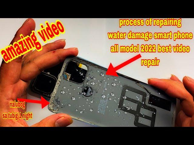 How To Fix Water Damage Cellphone All Model 2022 Repairing Process~Fix Via Simple Repairing