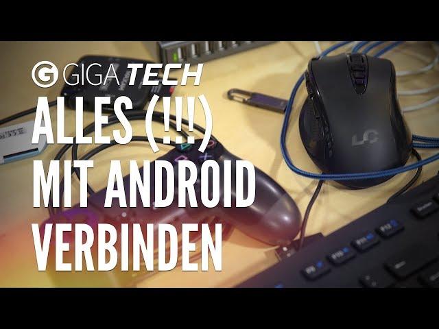 USB OTG/USB C mit Android: PC-Geräte, Speichersticks und mehr anschließen – TECH.tipp – GIGA.DE