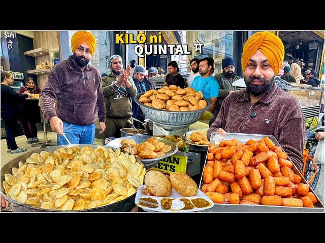 100-Year-Old Indo Pak Punjabi Street Food India | SardarG ka Best Nashta