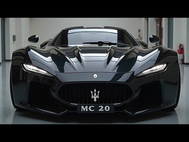 2025 Maserati MC20 - A New Era of Italian Supercar Performance!