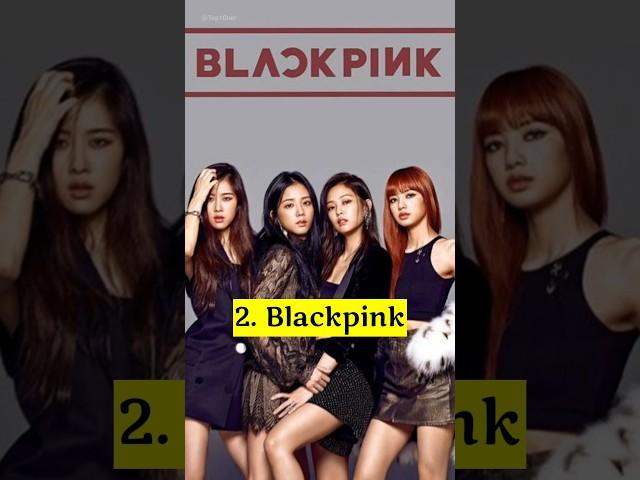  Top 10 Most Popular K-pop Groups 2023  #shorts @BLACKPINK @BTS