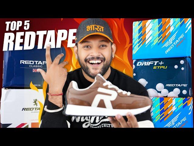 Top 5 New Red Tape Casual Shoes/Sneakers for Men  Redtape Running Shoes Haul 2024 | ONE CHANCE