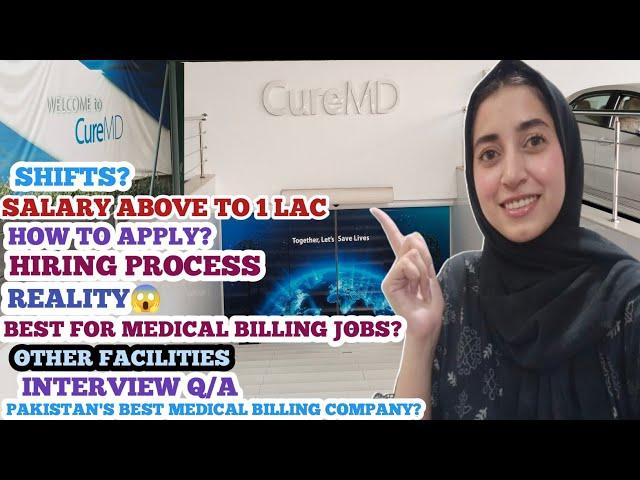 CureMd best medical Billing (RCM) company in Lahore l Interview Q/A l hiring process l salary 1 lac+