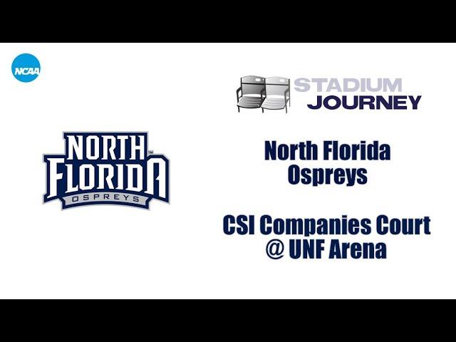  Stadium Journey - North Florida Ospreys - CSI Companies Court @ UNF Arena