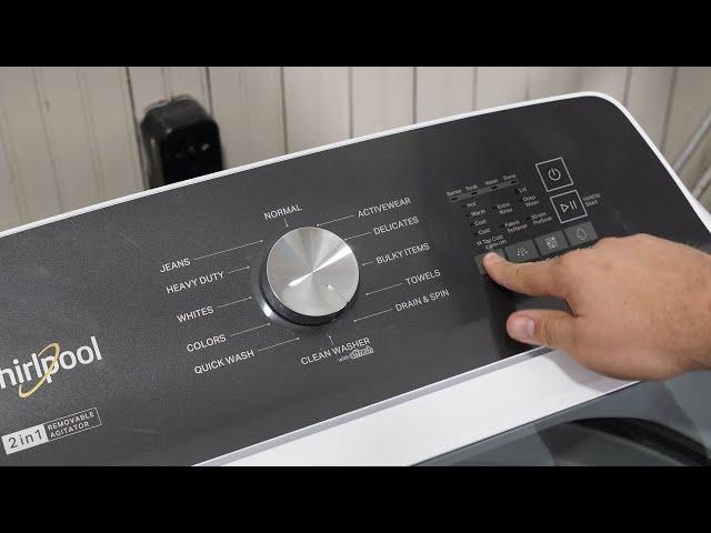 Whirlpool Touch Screen Washer Diagnostic Mode, Error Codes, Calibration, and Troubleshooting