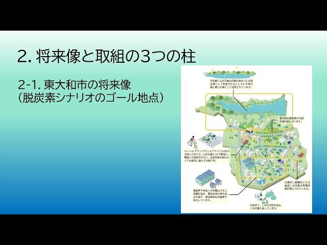 【紹介動画】東大和市地球温暖化対策実行計画（案）