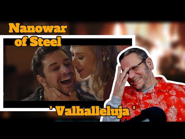 NANOWAR OF STEEL - Valhalleluja (ft. Angus McFife from Gloryhammer) | First Time Reaction