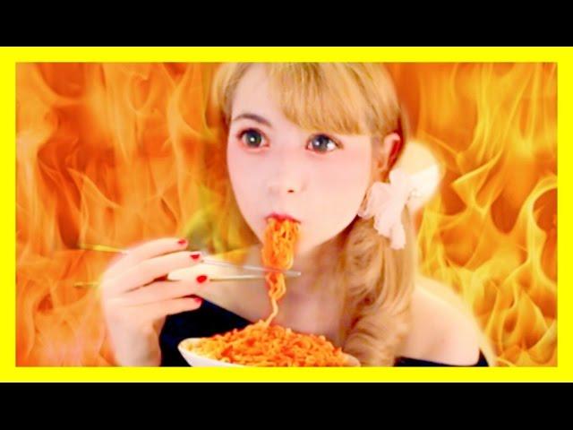 TOP 1 SPICIEST FIRE NOODLES!! CHALLENGE