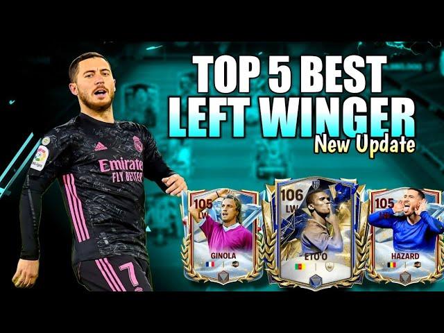 Top 5 LW in FC Mobile | Top 5 Best LEFT WINGERS in FC Mobile