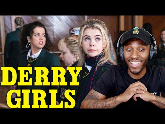 First TIme Watching " Derry Girls " And It's Madness ! - 1x1 Reaction