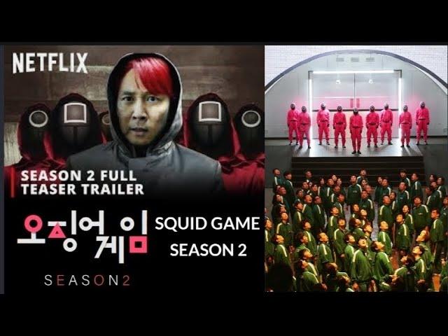 SQUID GAME Season 2 trailer || OFFICIAL Release date || NETFLIX