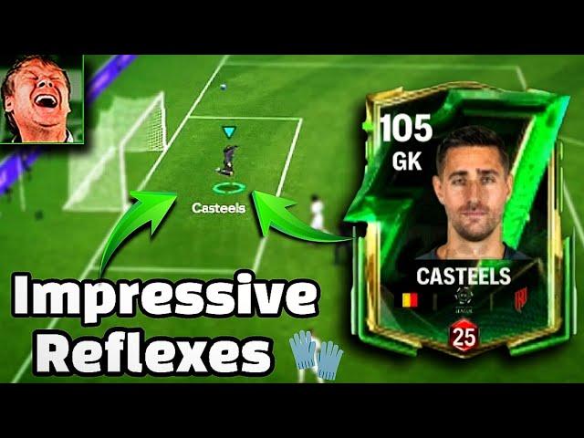 Koen Casteels's review in fc mobile || His reflexes are 