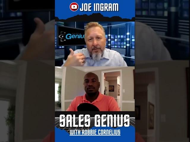 Helpful tip # Joe Ingram | Sales Genius with Robbie Cornelius