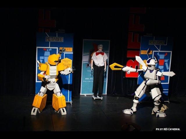 Aztek-TV: BIFFF 2015 - Medabots cosplay skit