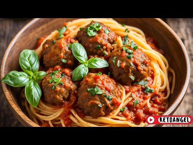 Vegetarian Meatless Mushroom Meatball Pasta Recipe