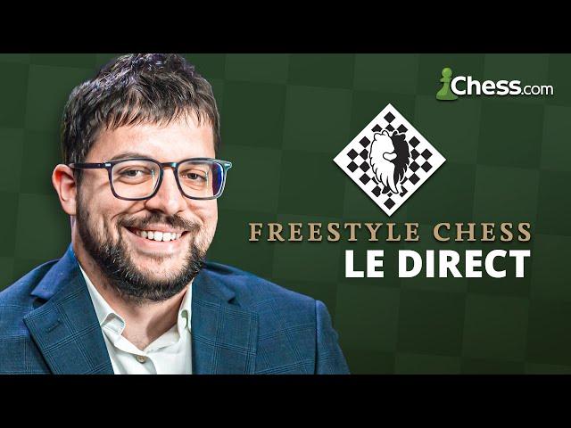 MVL au Freestyle Chess à Paris avec Carlsen, Gukesh et Naka ! Rapide - Jour 1